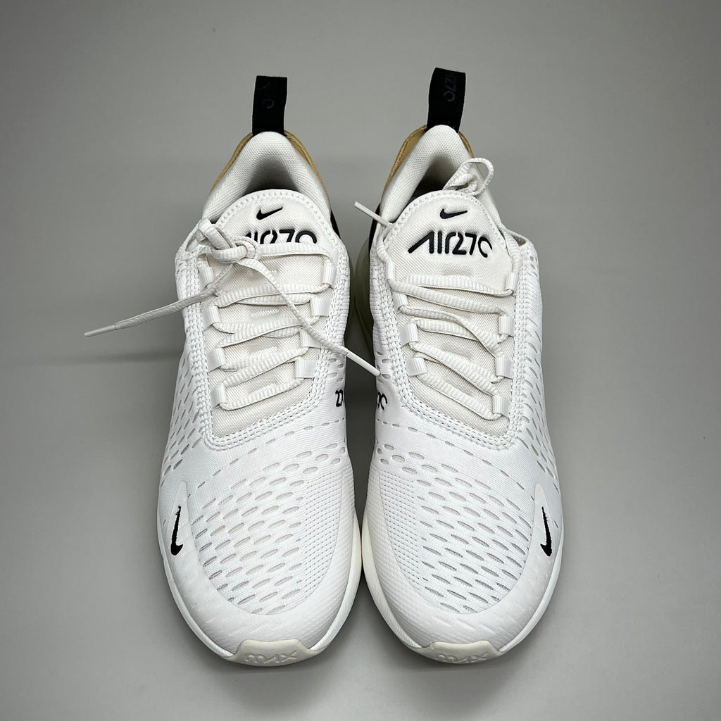 NIKE W Air Max 270 Mesh Sneakers Women's Sz 8 White Gold DZ77736 001 New Other