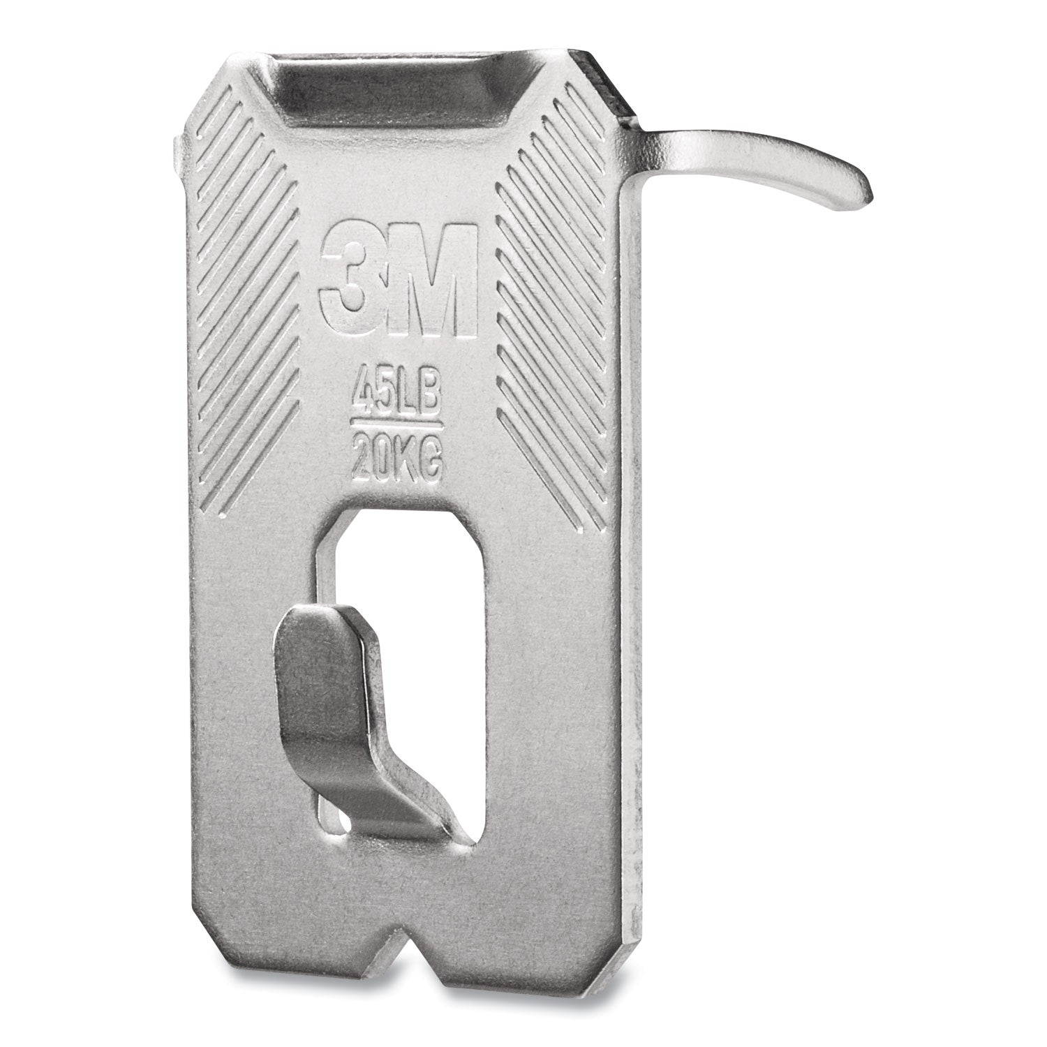 3M Claw Drywall Picture Hanger, Holds 45 lbs, 3 Hooks and 3 Spot Markers, Stainless Steel