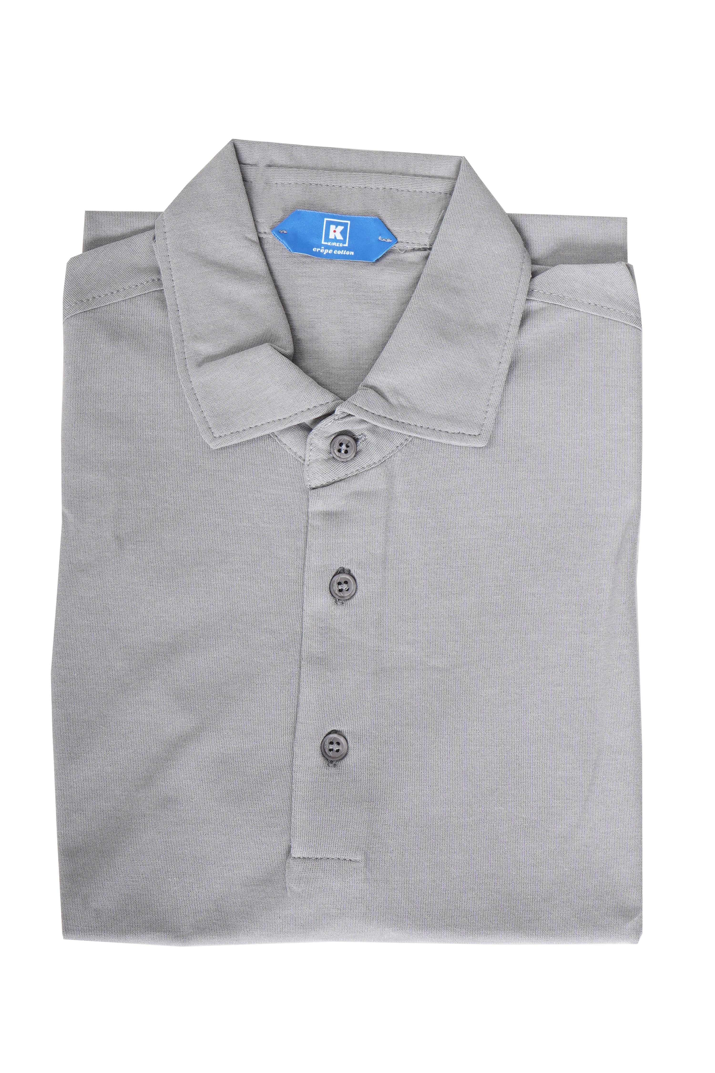 Kired POSI Short Sleeve Quarter Button Polo Shirt