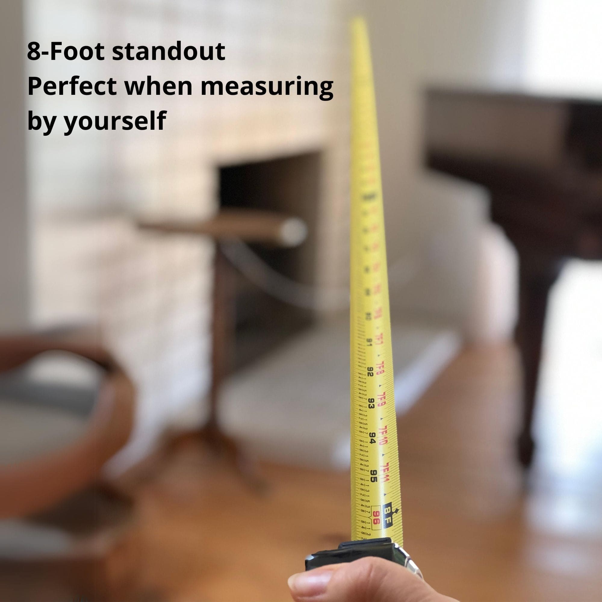 25ft. Tape Measure - Black - DT5002