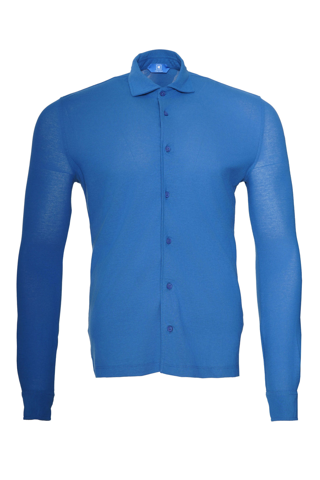 Kired CAPRI Long Sleeve Full Button Polo Shirt