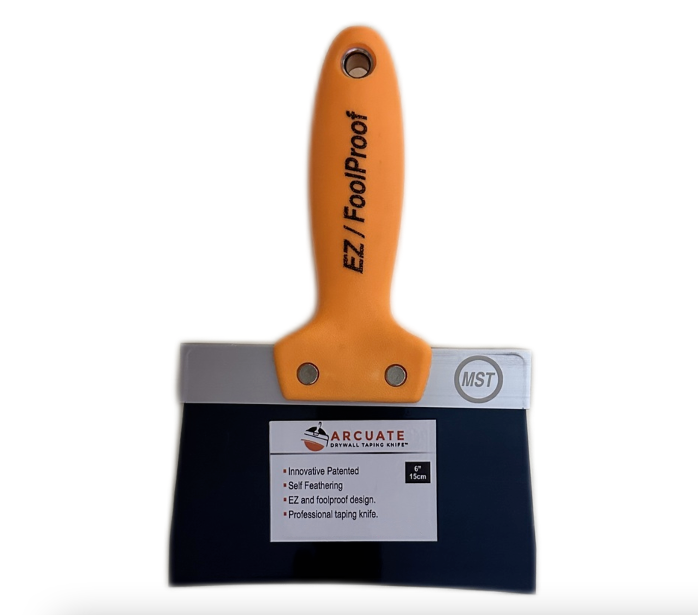 Arcuate 6" Blue Steel Taping Knife