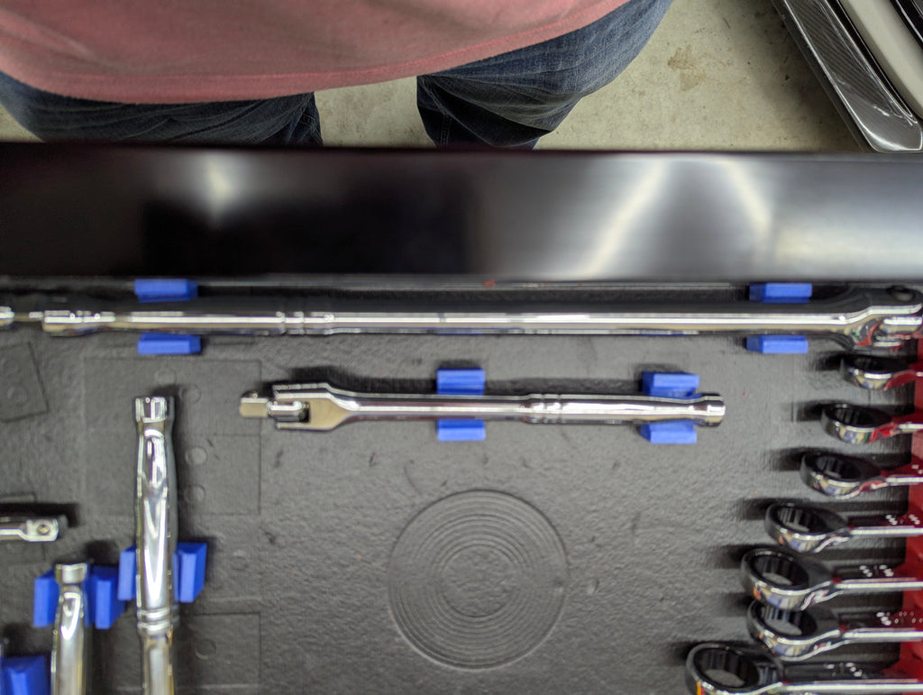 QUINN 428-Piece Master Technician Tool Organizer Trays – Complete Set