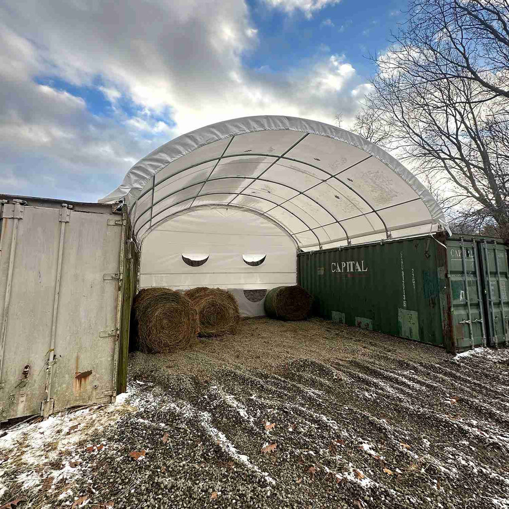 Rear Panel for W20' Container Shelter