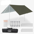 Waterproof Camping Tarp with Multiple Sizes