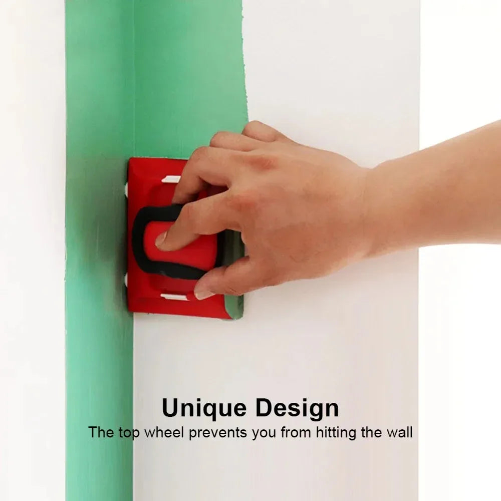 Red Paint Edger | Cutting In Tool for Home Interior Walls