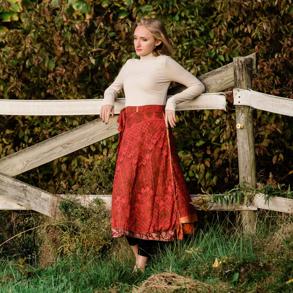 The Original Sari Wrap Skirt