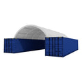 Reinforced 20'x40' Double Truss Container Shelter