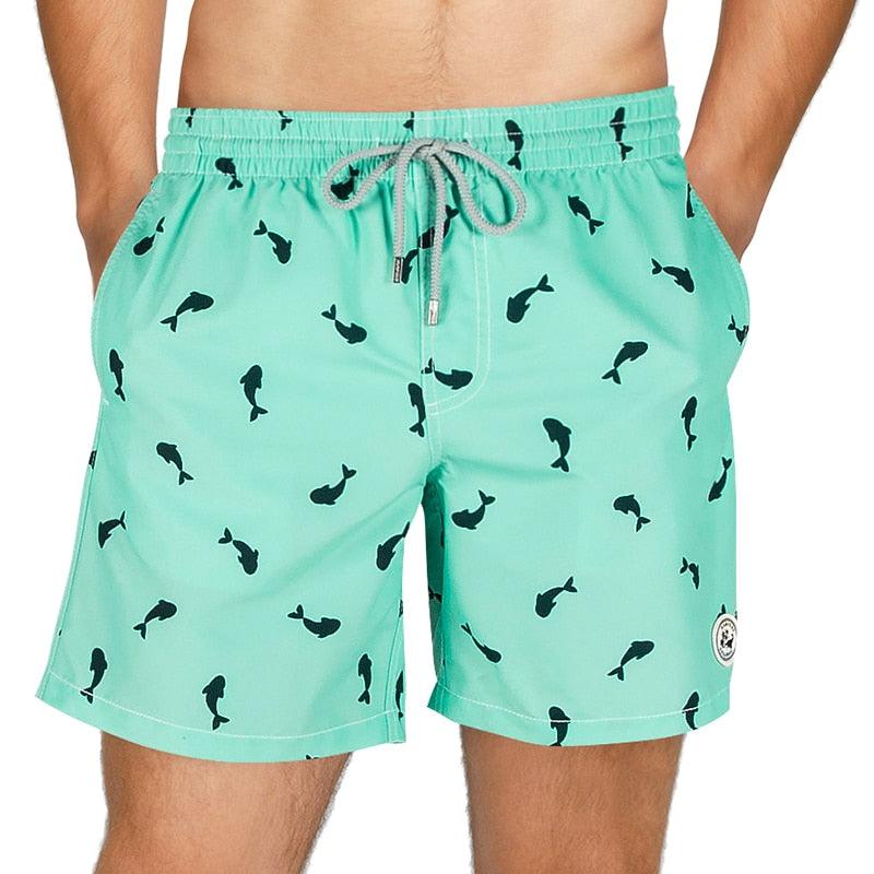 Men's Beach Shorts Boardshorts with Mesh Lining Men's Swimwear Beachwear Quick Dry Swim Shorts Swimming Trunks for Men Men's Beach Trunks Men's Beach Shorts Surfing Boardshorts with Mesh Lining Swimwear Outdoor Surfing Pants